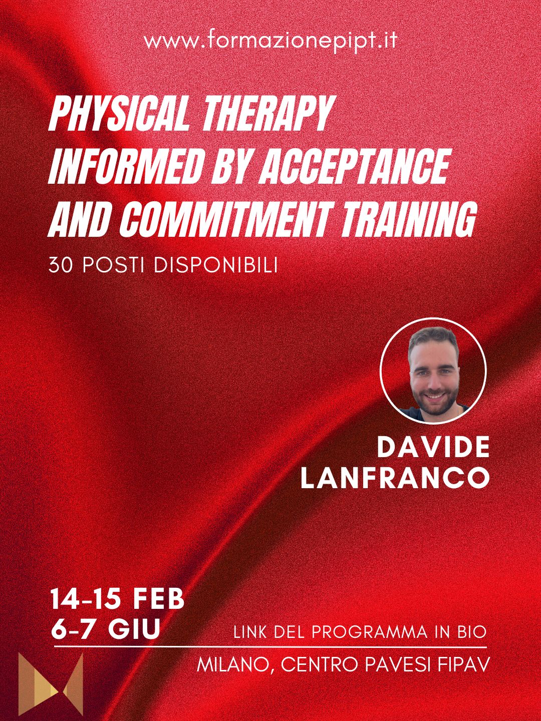 PSYCHOLOGICALLY INFORMED<br />
PHYSICAL THERAPY 5° EDIZIONE